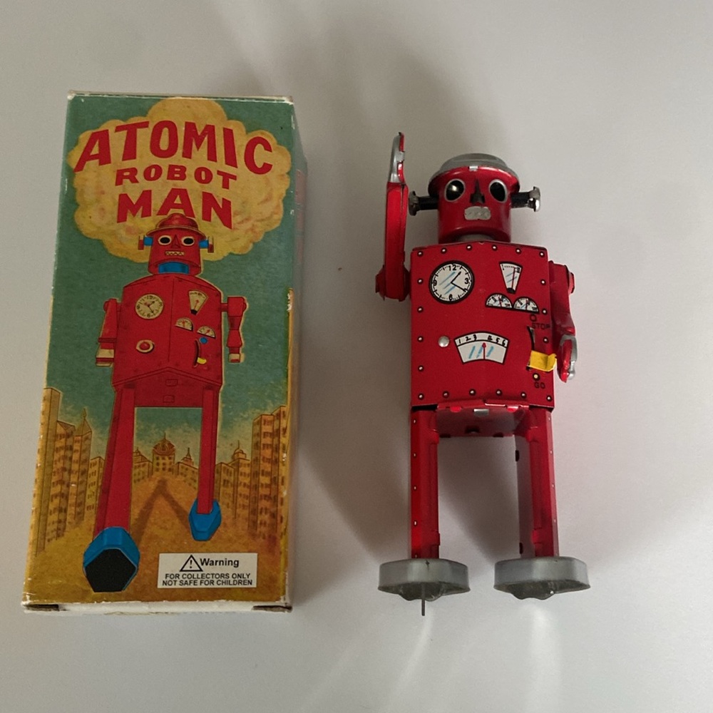 Atomic Robot Man Toy Box